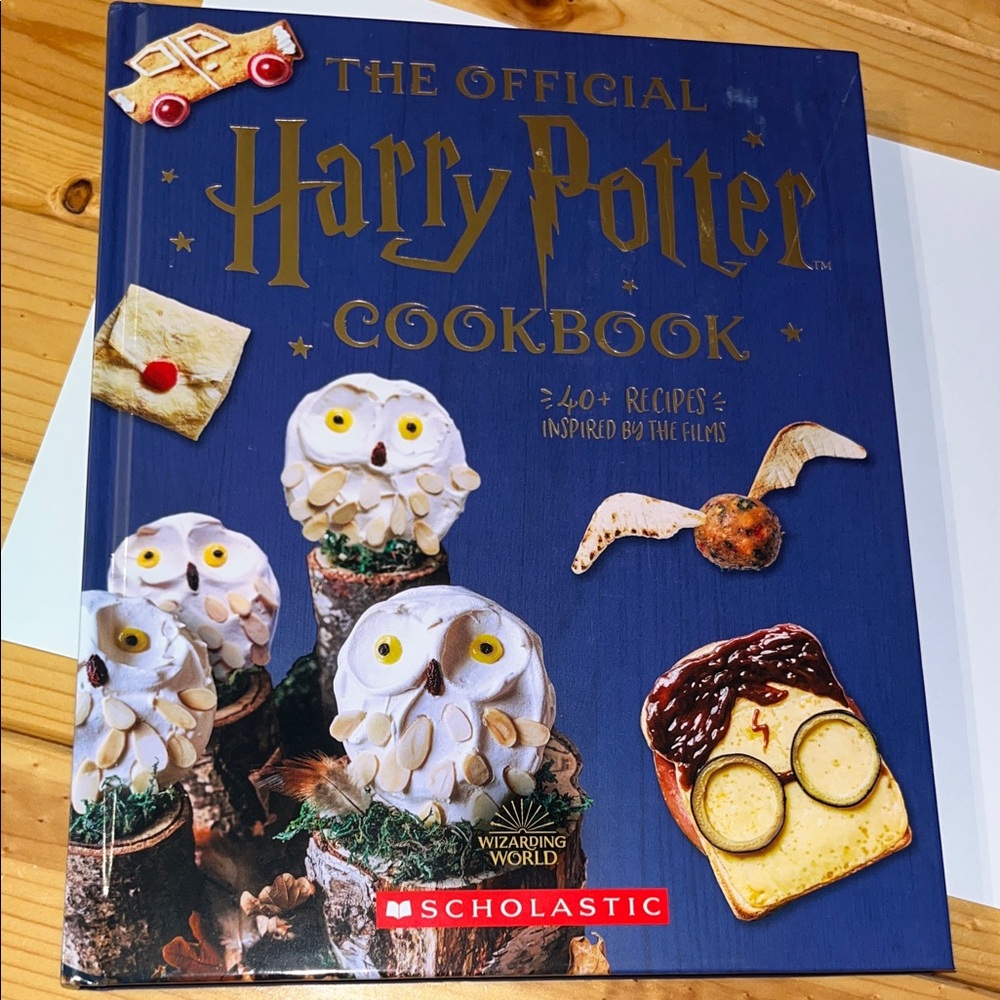 Harry Potter Recipe scholastic blue Book